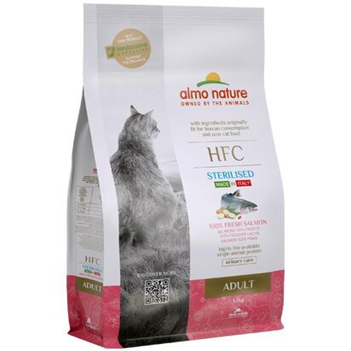 Almo Nature HFC Cat Food – Fresh Salmon 1.2kg