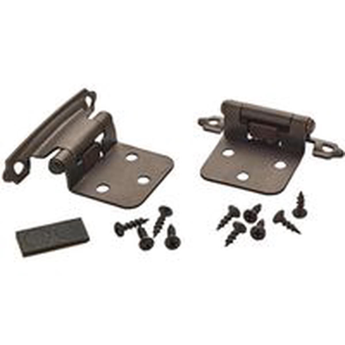 Amerock Cabinet Hinge, Oil-Rubbed Bronze (BPR3429ORB)