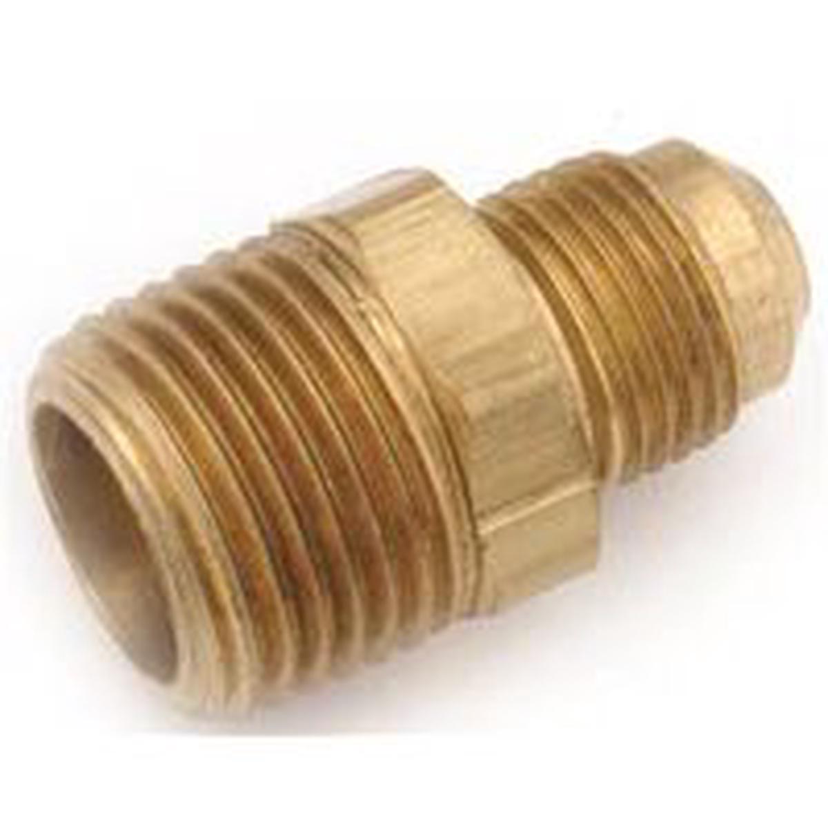 Anderson Metals Connector, 1/2 in Flare x MPT, Brass (754048-0808)