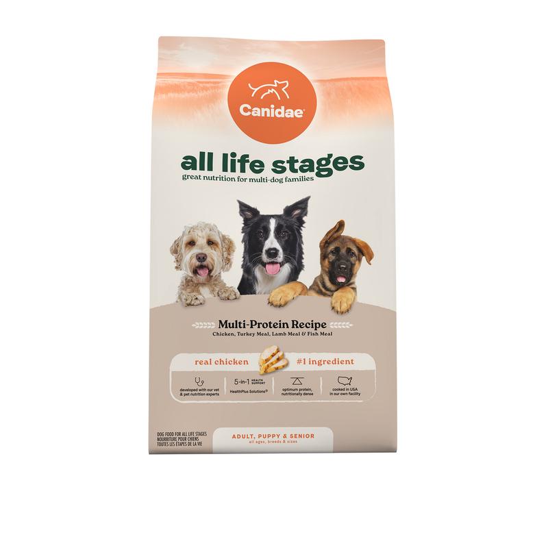 Canidae All Life Stages Multi-Protein Recipe Dry Dog Food – 40 lb