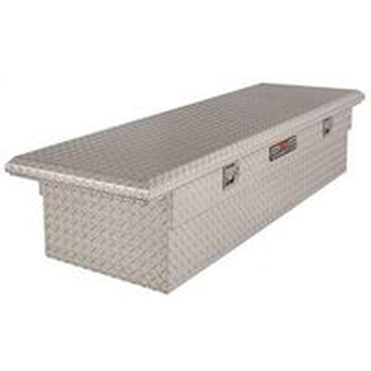 Delta Crossover Truck Box, 9 cu-ft, 4-Compartment, Aluminum, 70 in L, 21 in W, 14-1/ (1-351000/351000)