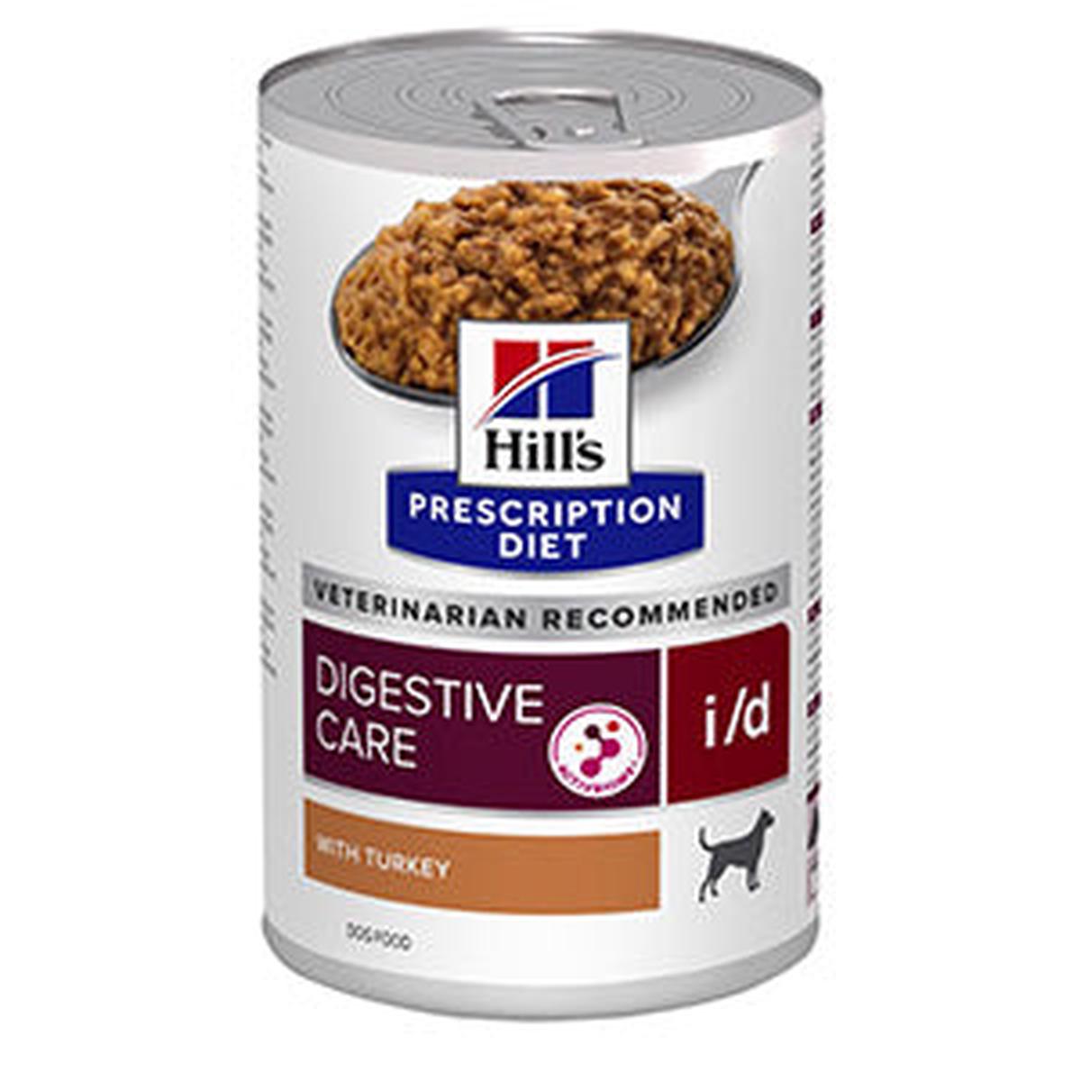 Hills i/d Canine Wet Food with Turkey – 360g: Pack 12 Tins