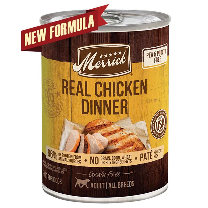 Merrick Grain-free Real Chicken Dinner Adult Dog Food - 12.7 oz