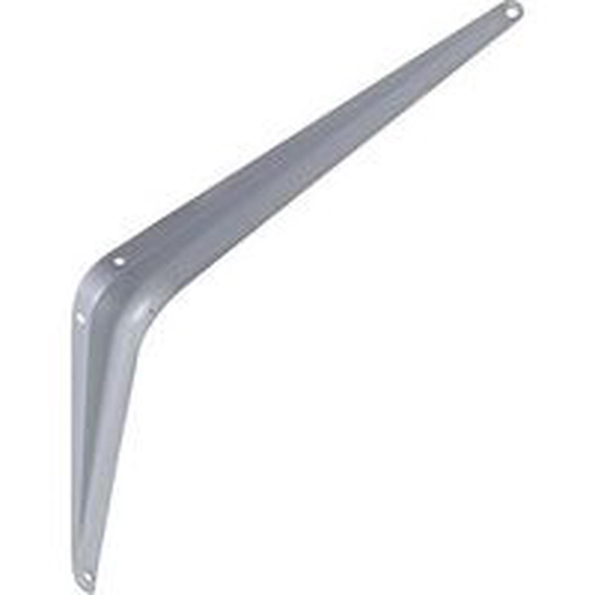 National Hardware 211BC Series N171-074 Shelf Bracket, 100 lb, 8 in L, Gray