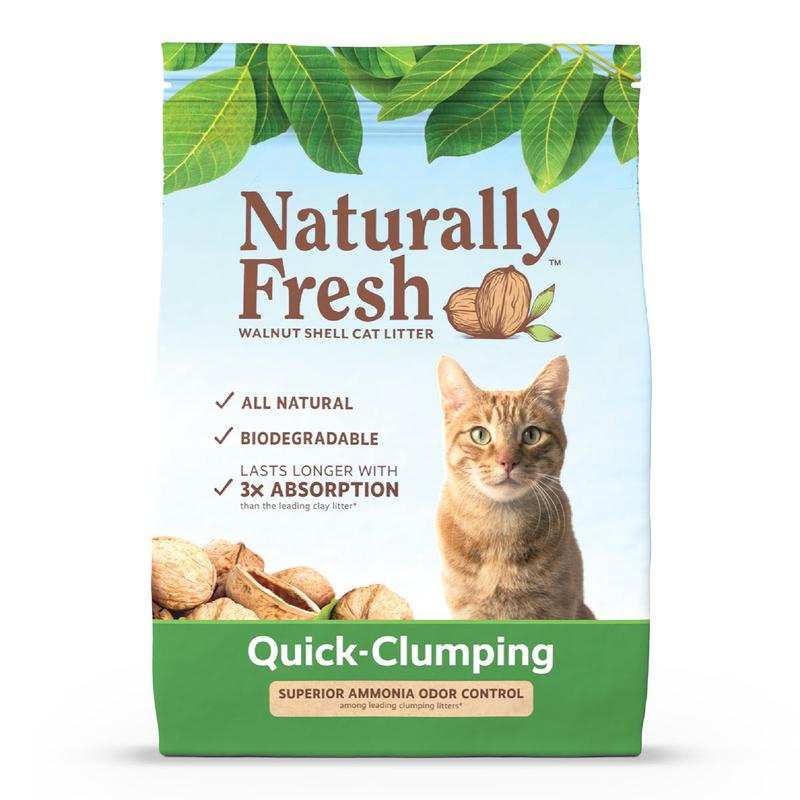 Naturally Fresh Walnut Based Quick Clumping Cat Litter – 26 lb