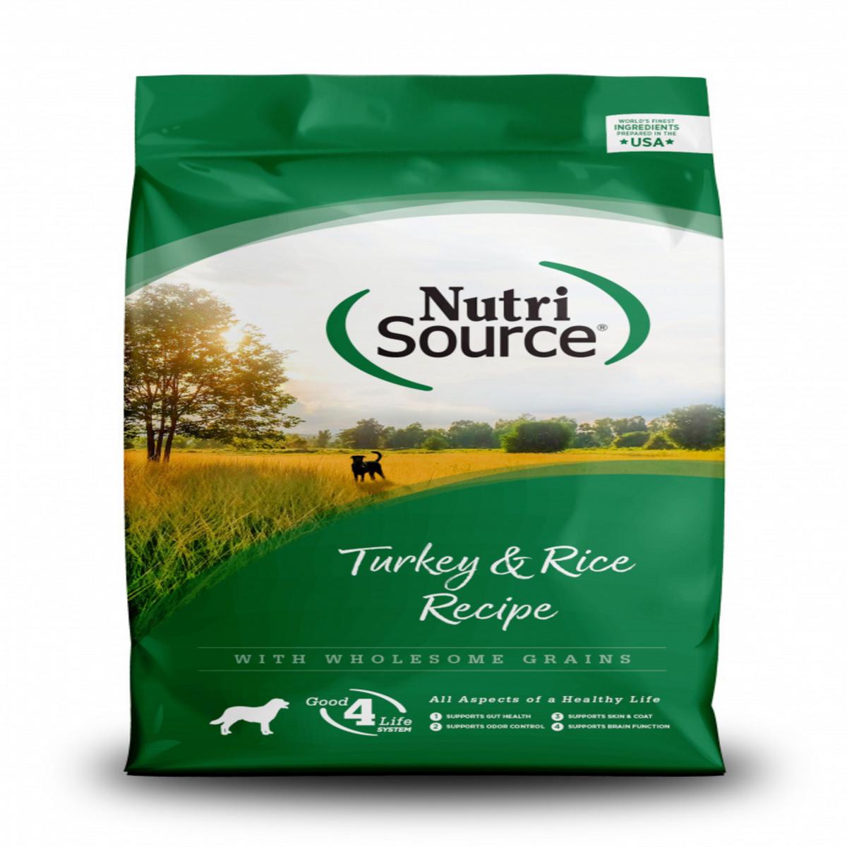 NutriSource Turkey & Rice Reciper Dry Dog Food