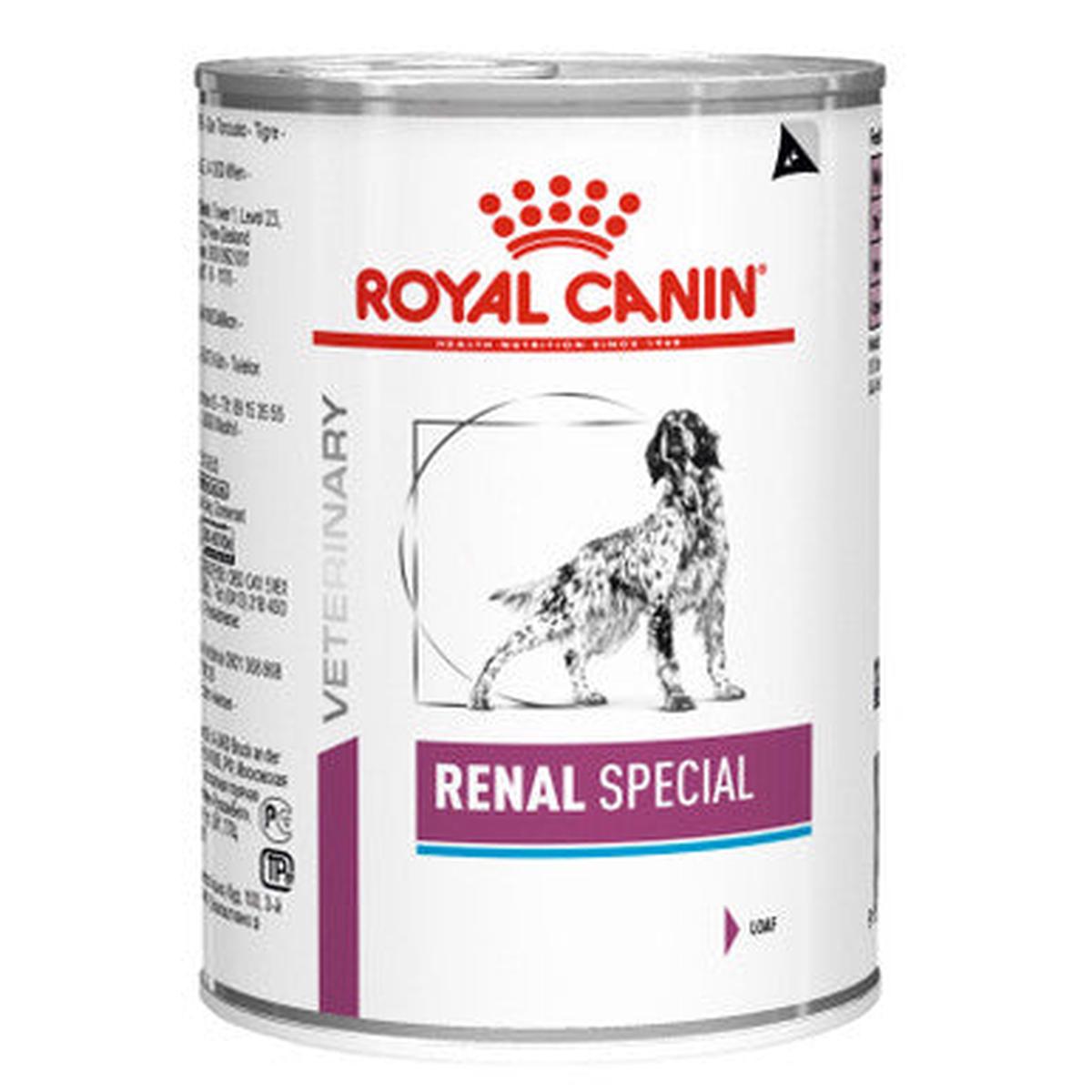 Royal Canin Renal Special Adult Wet Dog Food in Loaf – 12 x 410g