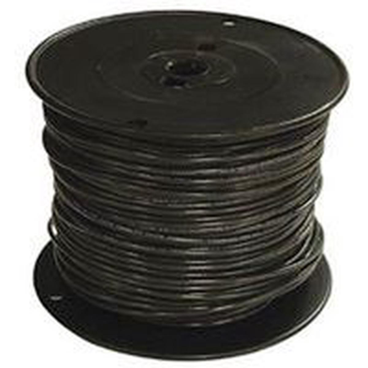 Southwire Series Building Wire, Black Sheath, 14 AWG, 1-Conductor, 500 ft L, Copper Con (14BK-STRX500)