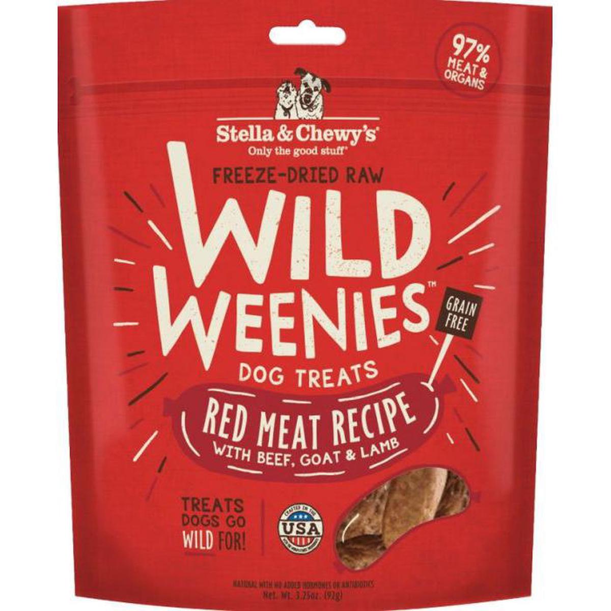 Stella & Chewy’s Dog Treats – Freeze-Dried Sausage Snacks – Red Meat Formula 3.25oz
