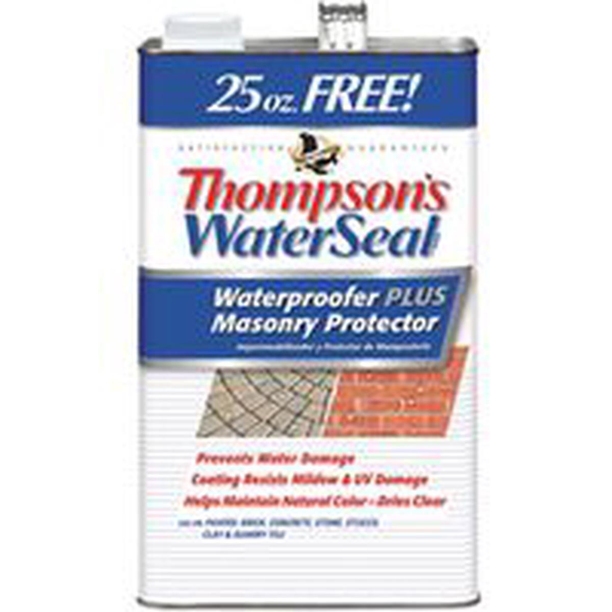Thompson’s WaterSeal Masonry Protector, Clear, 1.2 Gal (TH.023111-03)