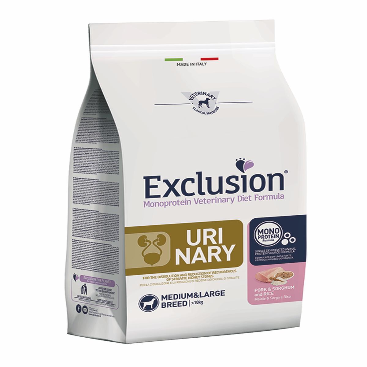 Urinary Dog Pork, Sorghum & Rice Medium/L 2kg