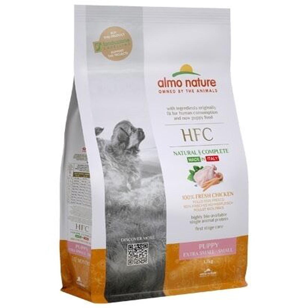 Almo Nature HFC Puppy Food – Fresh Chicken – Small Grain 1.2kg