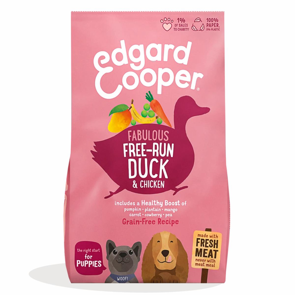 Edgard Cooper Grain Free Puppy Food with Duck & Chicken