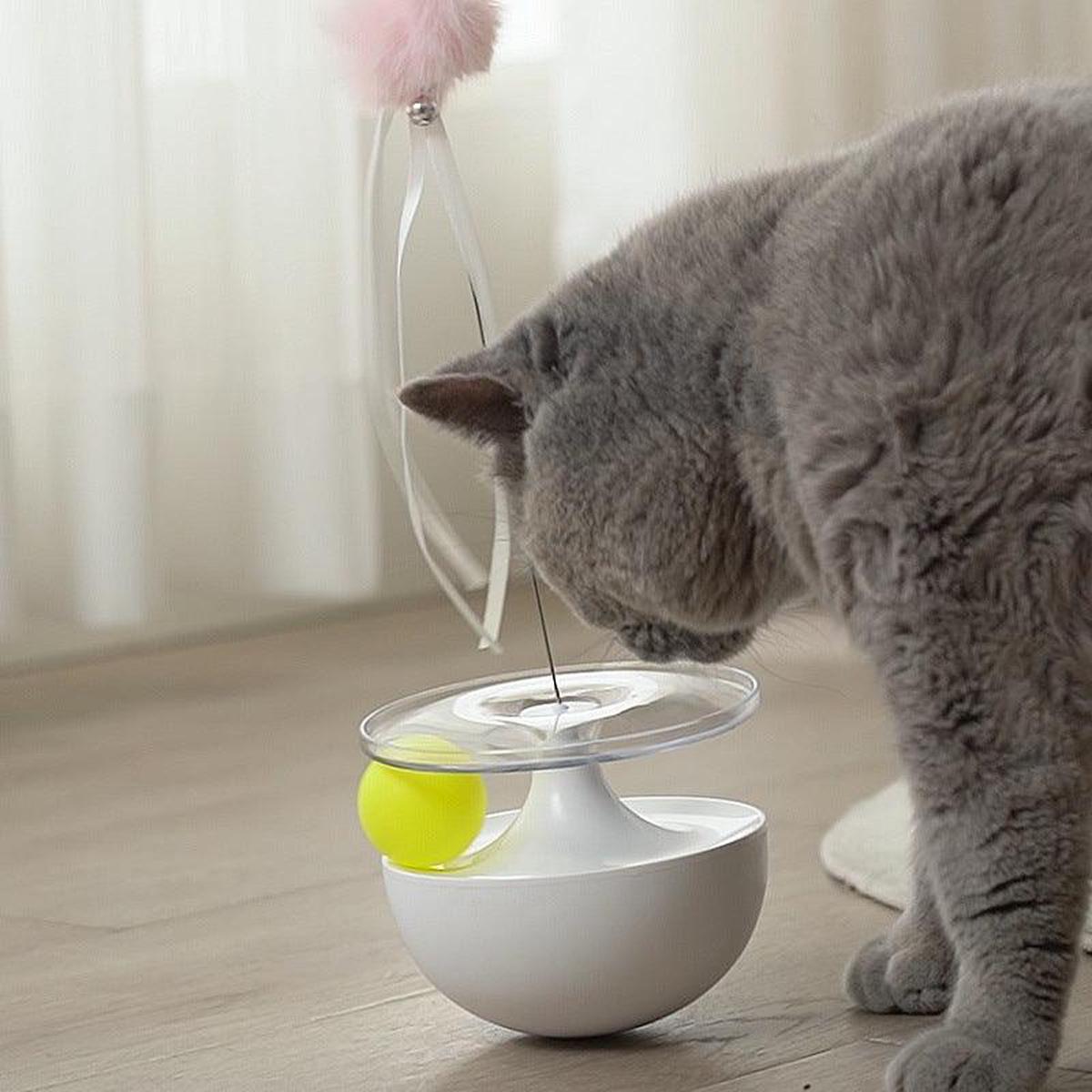 Funny Feline Tumbler Cat Toy