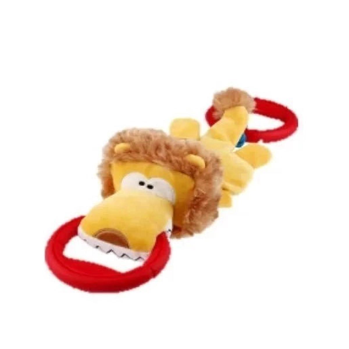 GIGWI Iron Grip Pull Ring Series-Lion