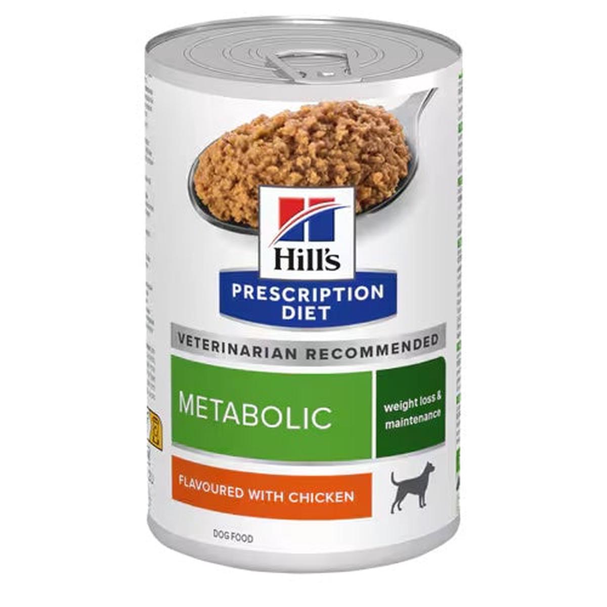 Hills Metabolic Weight Management Wet Dog Food – 370g: Single Tin