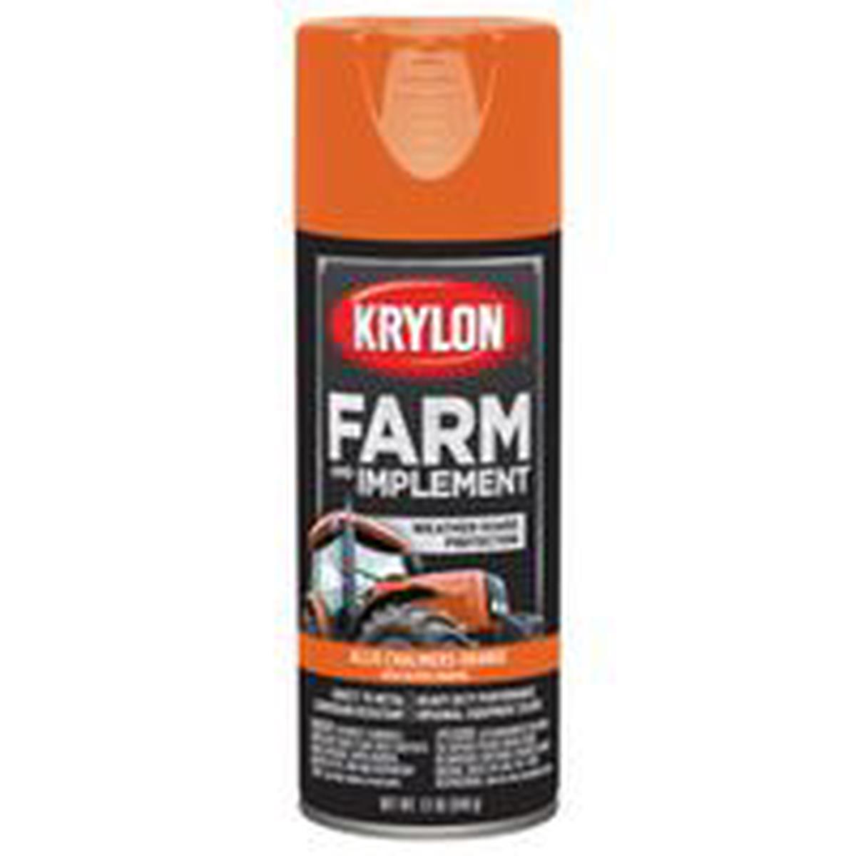 Krylon Farm Equipment Spray High-Gloss Allis Chalmers Orange 12 oz (K01940000)