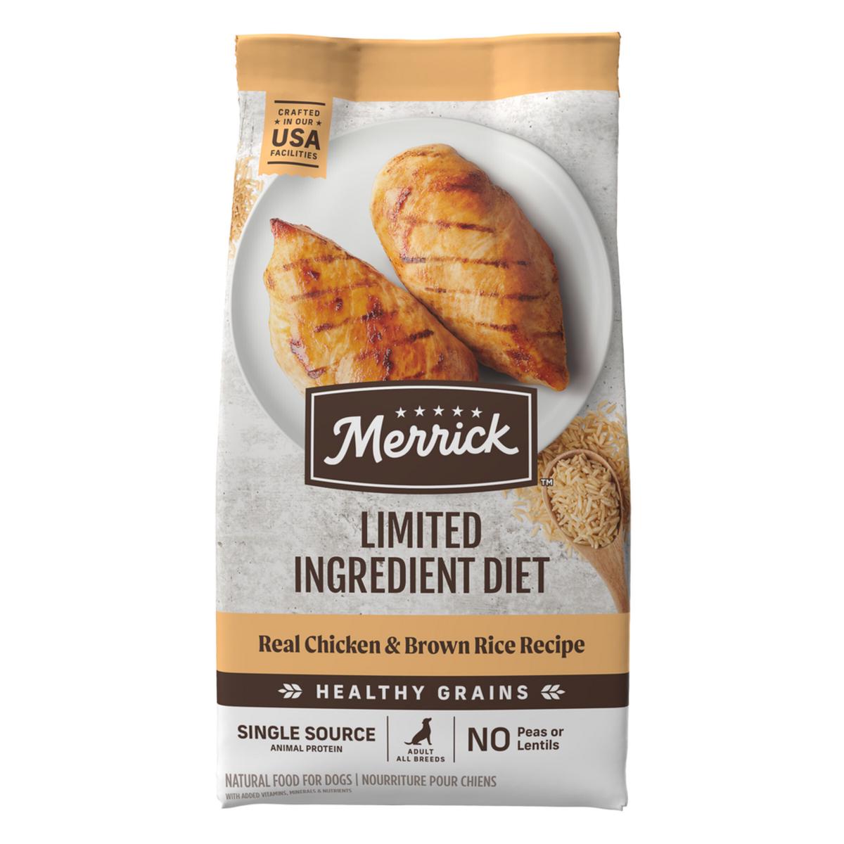 Merrick Limited Ingredient Diet Real Chicken & Brown Rice Recipe Dry Dog Food
