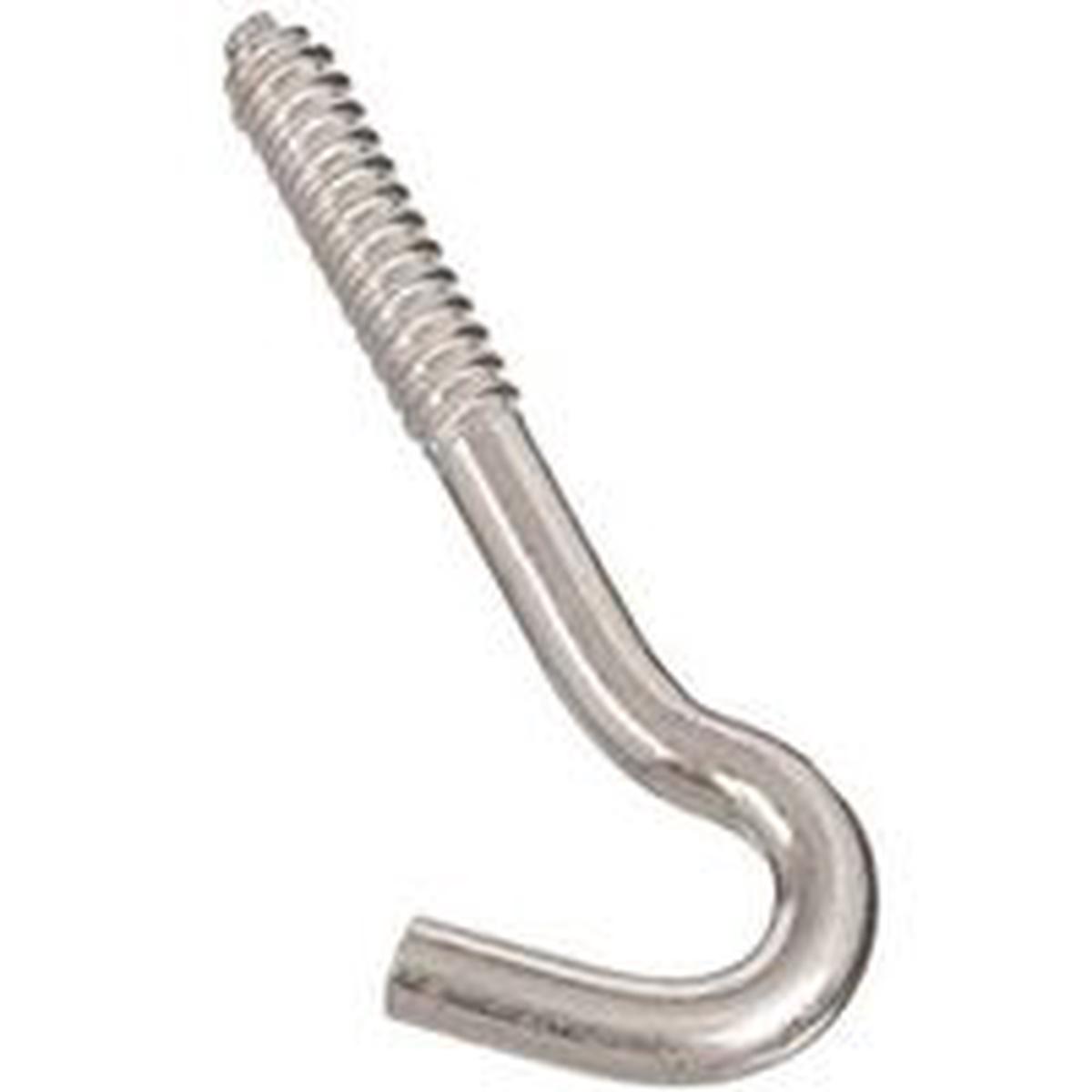 National Hardware 2154BC Series N220-830 Screw Hook 3/8 in Opening 4-1/2 in L Steel Zinc