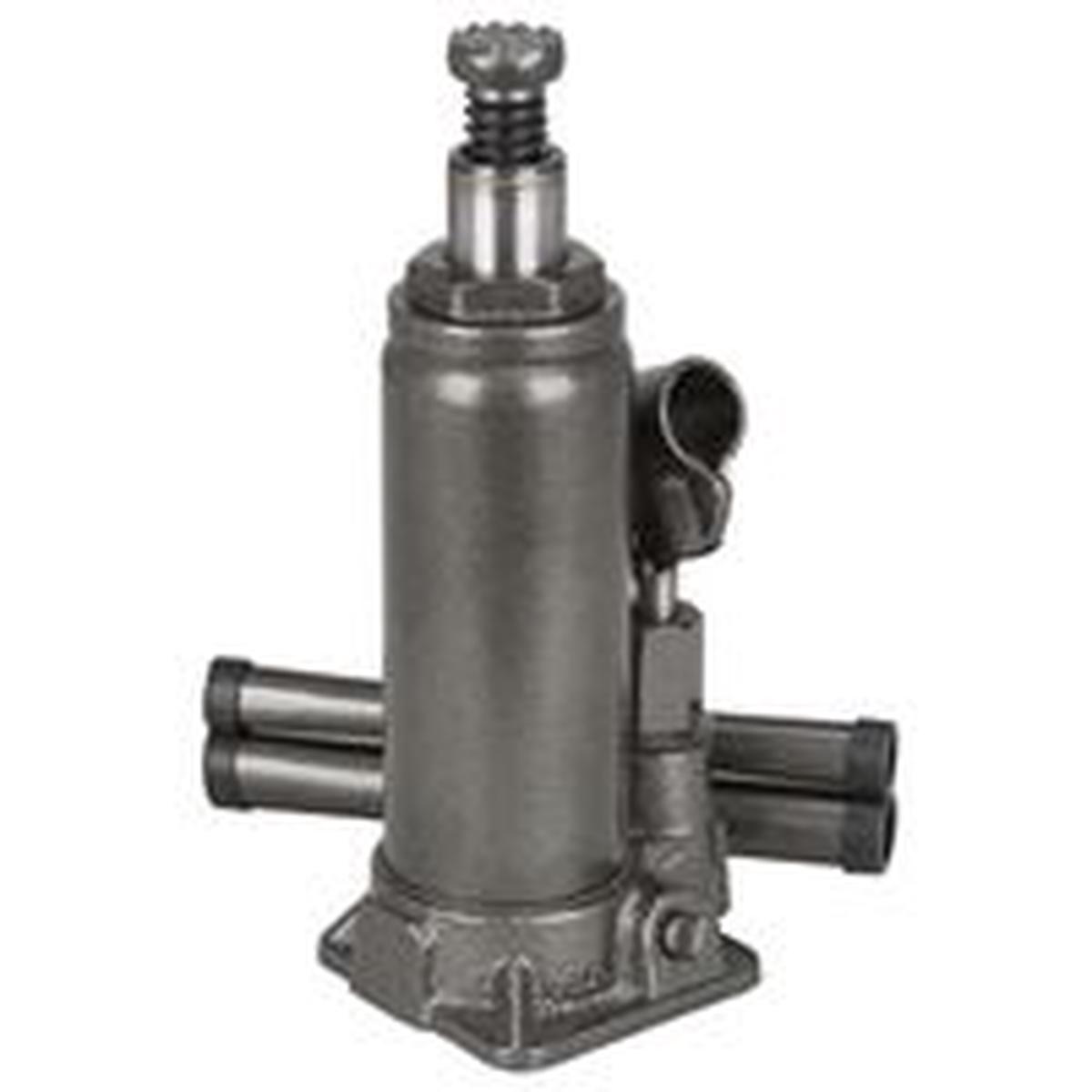 ProSource Hydraulic Bottle Jack, 4 Ton, 7-5/8 to 14-5/8 in Lift, Steel, Gray (T010704)