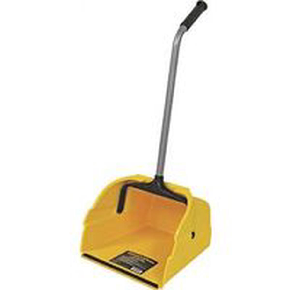 Simple Spaces Jumbo Lobby Dustpan, 23 In L, 12 In W, Metal/Plastic/Polypropylene (8497)