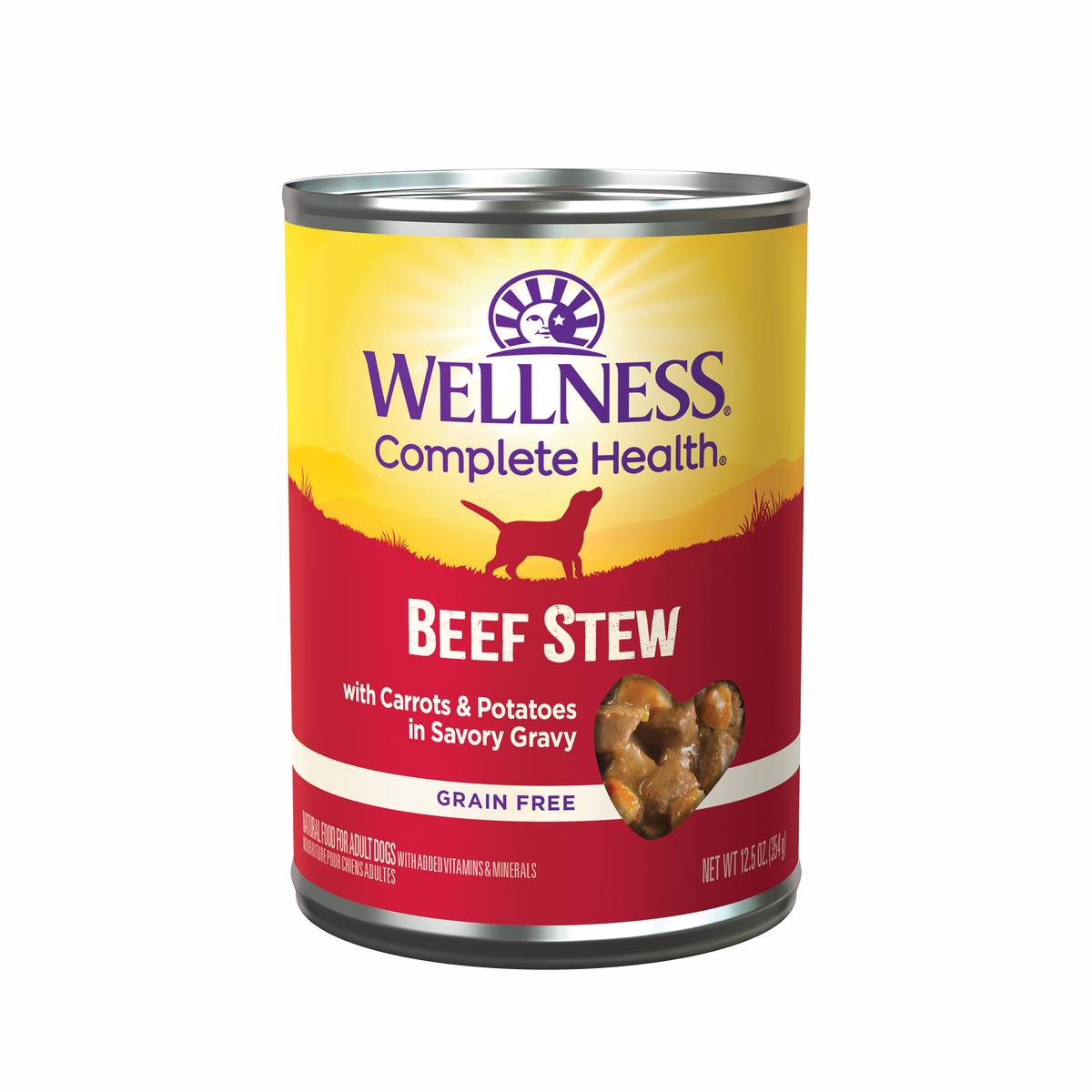 Wellness American Dog Wet Food – Braised & Grain Free – Original Beef Tenderloin Recipe 12.5oz