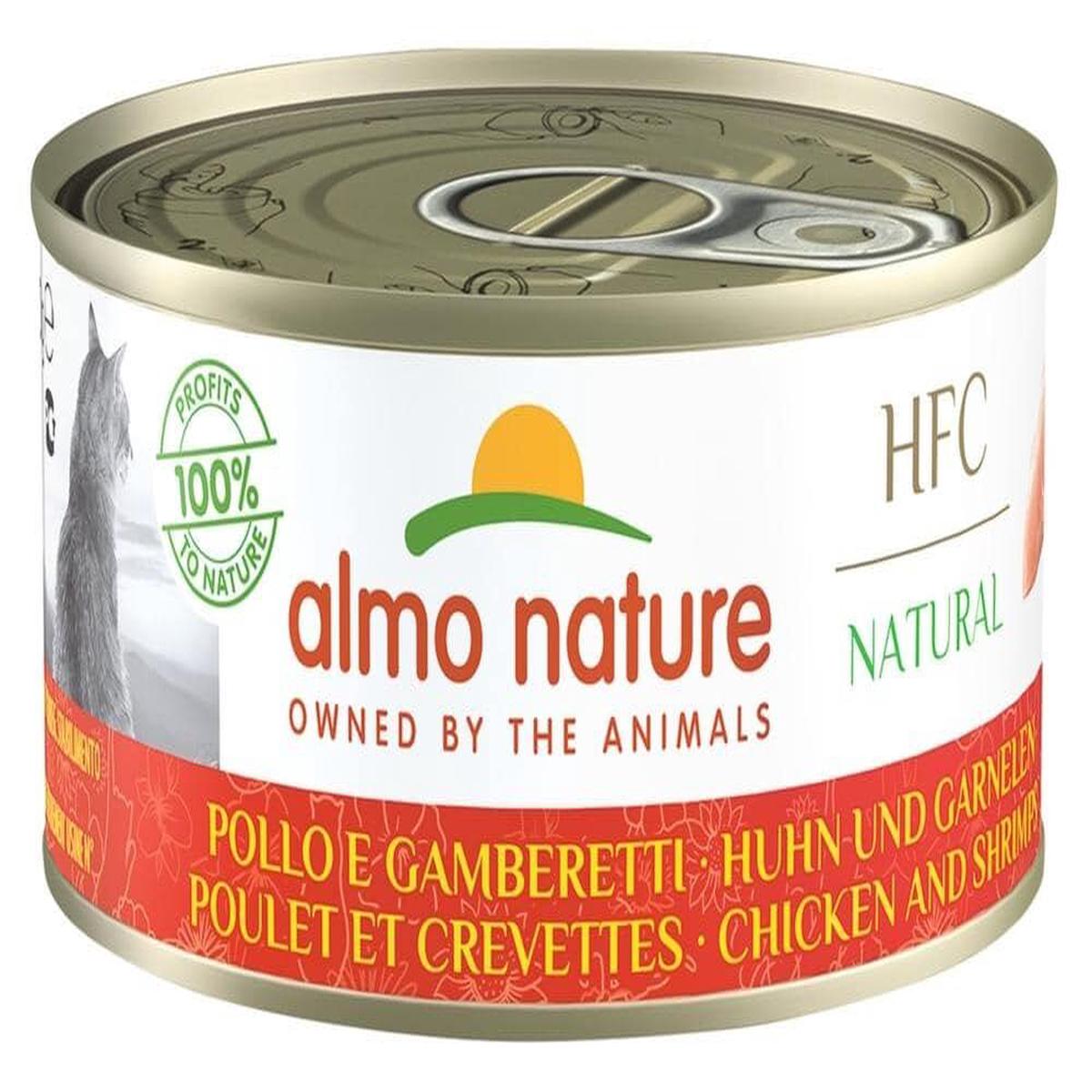 Almo Nature Cat Wet Food – HFC – Chicken and Shrimp Formula 150g