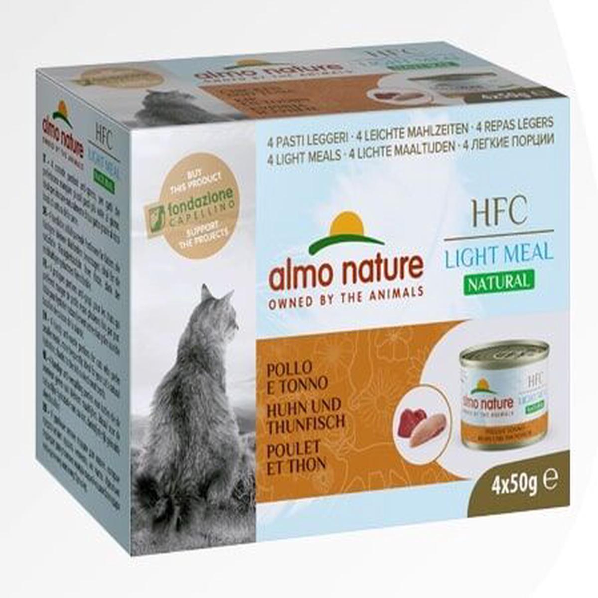 Almo Nature Diet Cat Canned Food – HFC – Tuna and Chicken Formula (50g x 4)
