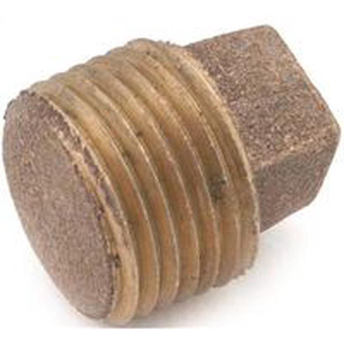 Anderson Metals 3/8″ Brass Solid Pipe Plug (738114-06)