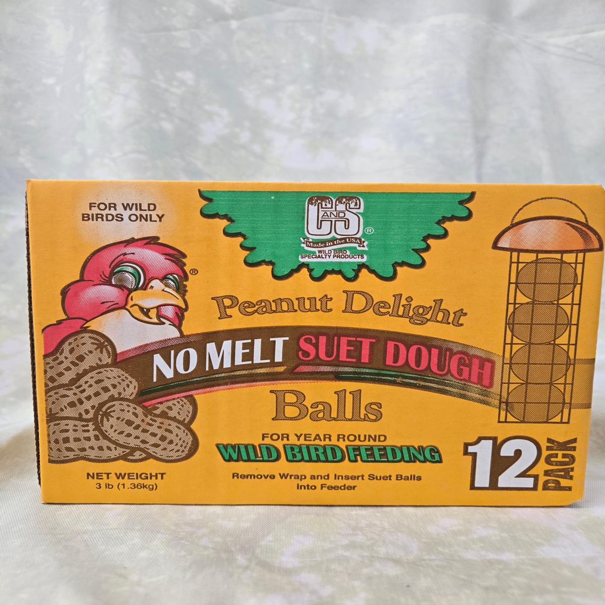 C&S Peanut Suet Ball 12PK