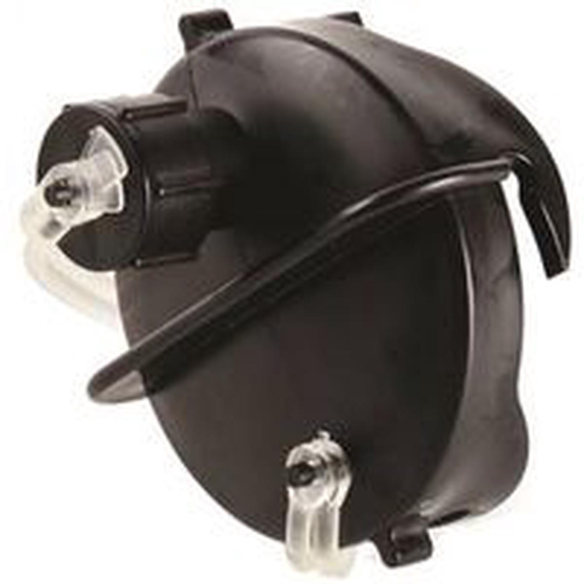 Camco USA Sewer Cap with Hose Connector, 3/4 in ID, Threaded, Black (39463)
