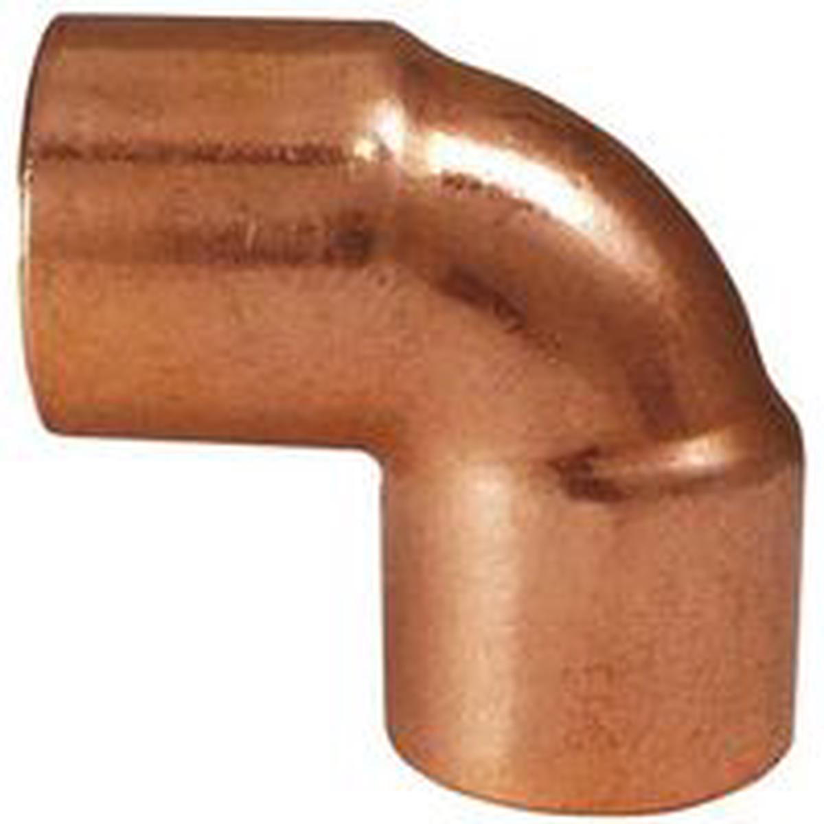 Elkhart Products 31272 Pipe Elbow 1/2 in Sweat 90 Deg Angle Copper