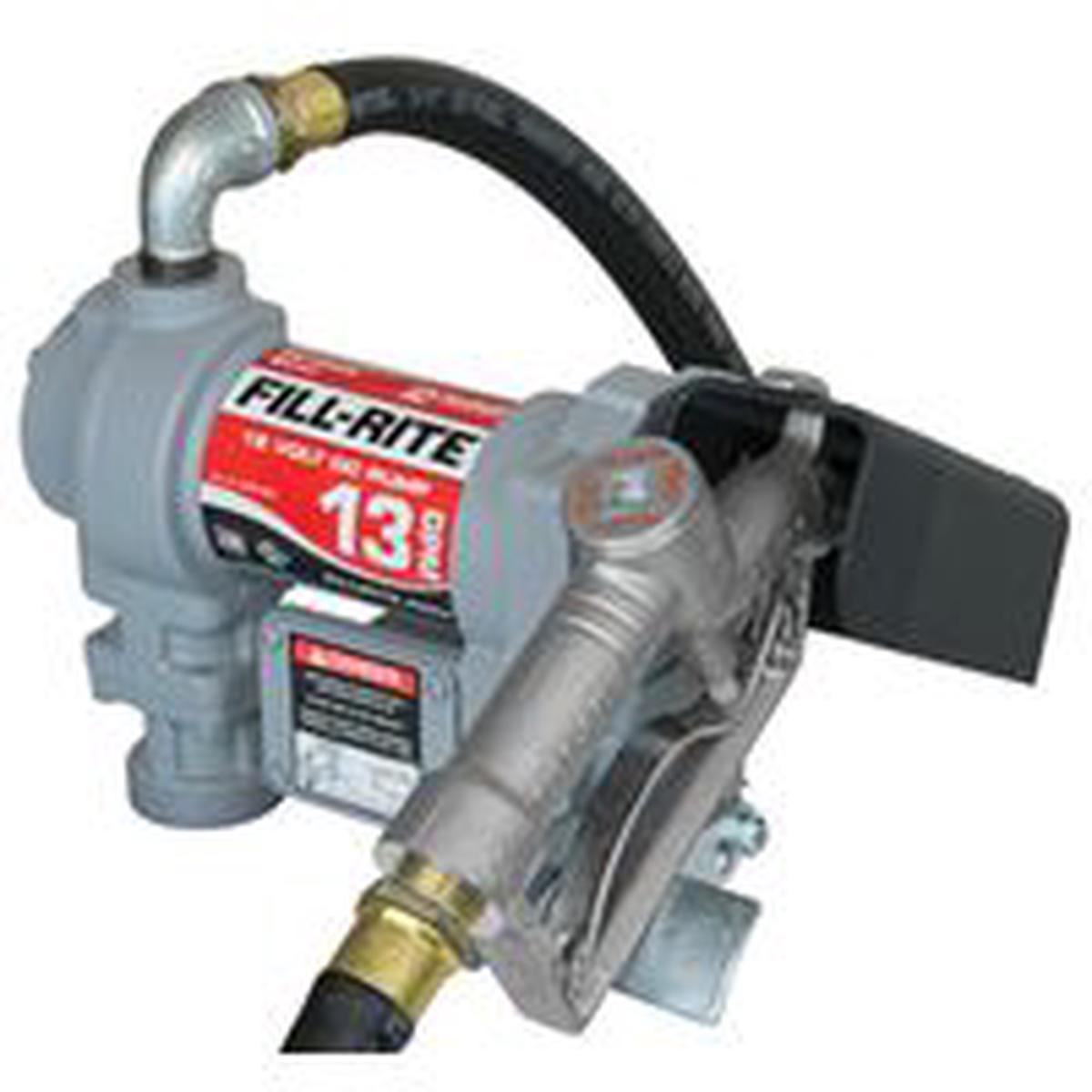 Fill-Rite SD1202G/SD1202 Fuel Transfer Pump, 1/4 hp, 12 VDC, 20 A, 30 Min Duty Cycle, 3/4 in Outlet,