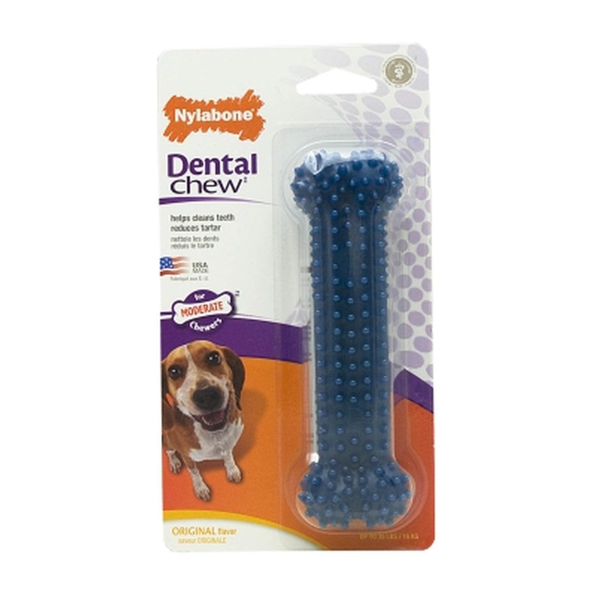 Flexi Chew Gumabone Textured Bone Dog Toy Chicken Flavor