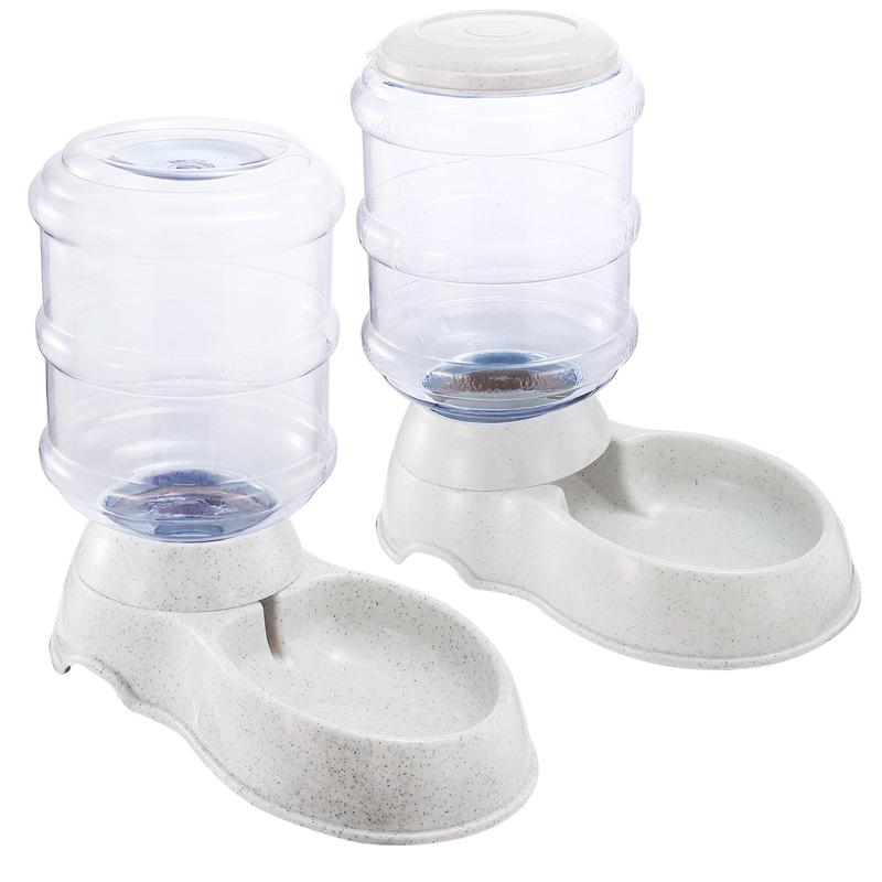 Fresh Fab Finds 3.5L/1Gal Pet Water Dispenser Self-Dispensing Gravity Pets Water Feeder Automatic Pet Waterer Cat Dog