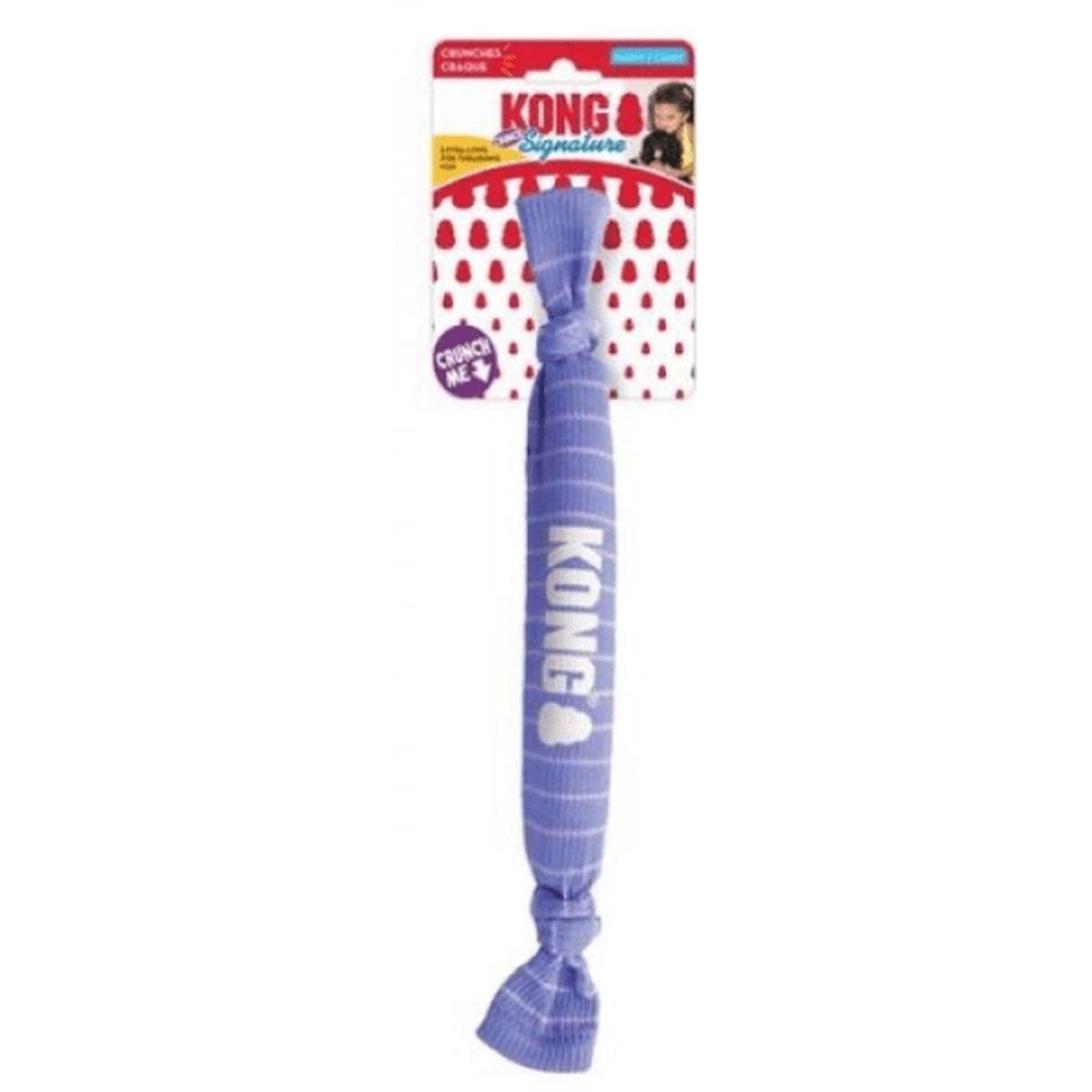 Kong Signature Crunch Rope Puppy – Single 20.3×10.9cm