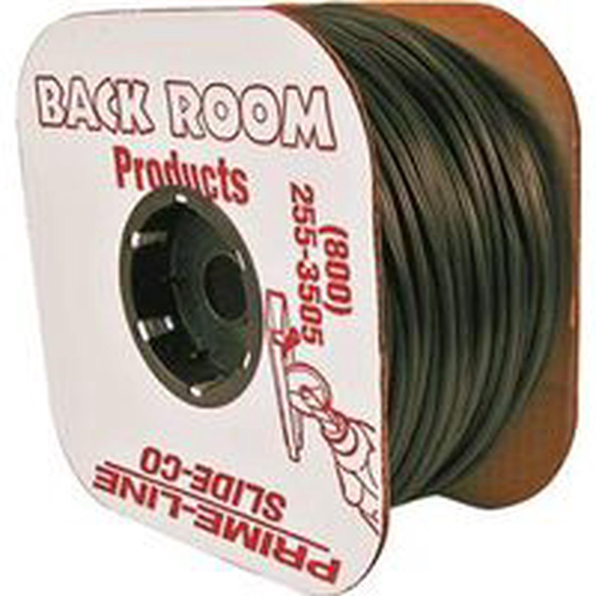 Make-2-Fit Screen Retainer Spline, 0.14 in D, 500 ft L, Vinyl, Black, Round (P7564)