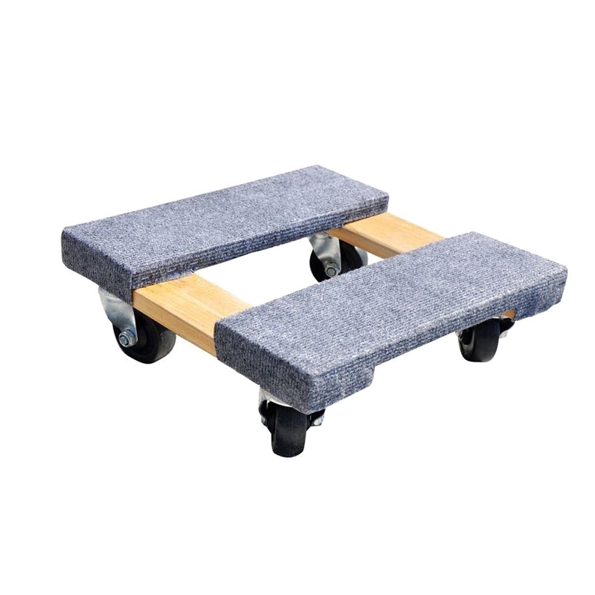 Milwaukee Hand Truck Furniture Dolly 800 lb Hardwood Platform (33815)