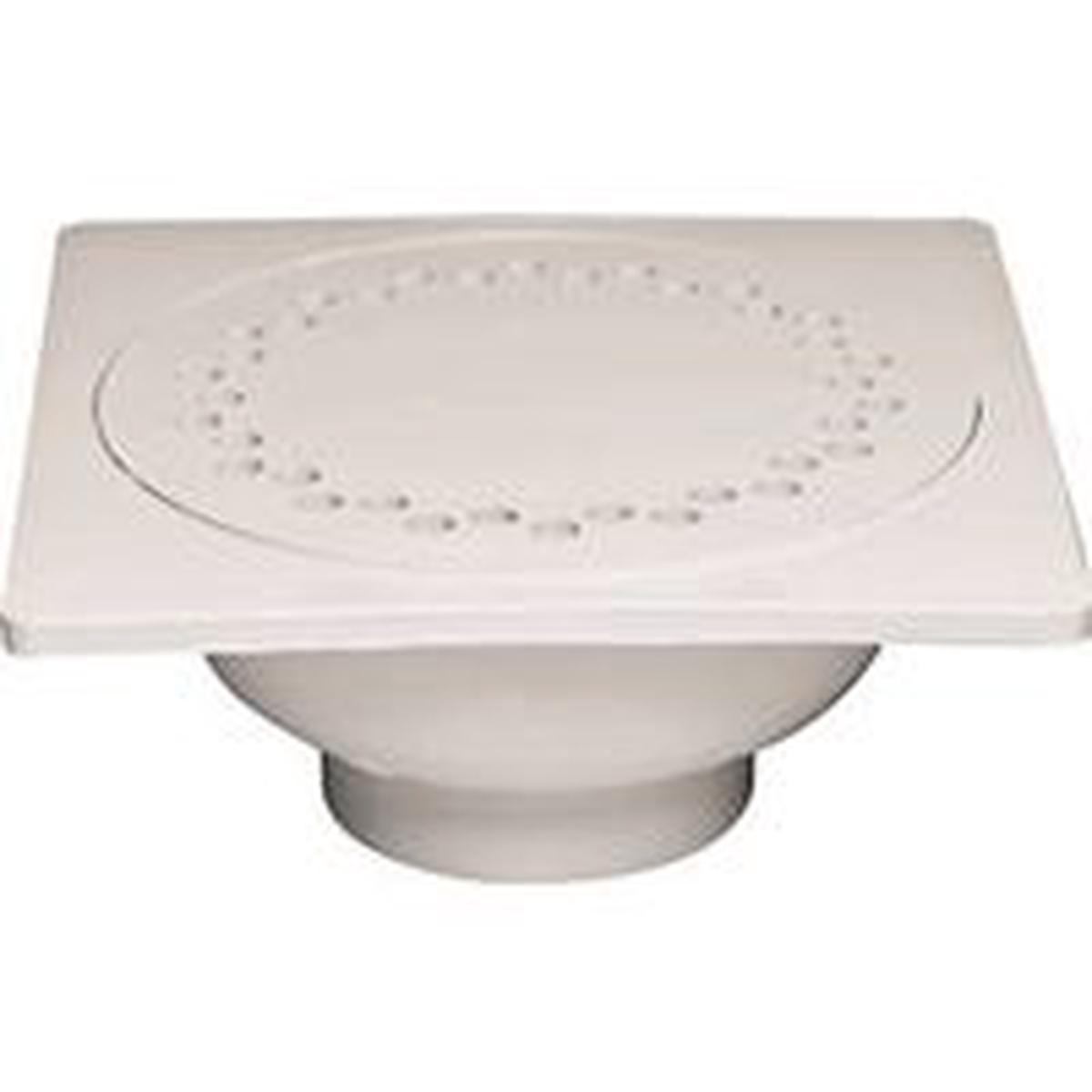 Oatey Drain Trap, 3 to 4 in, PVC, White, SCH 40 Schedule (43633)