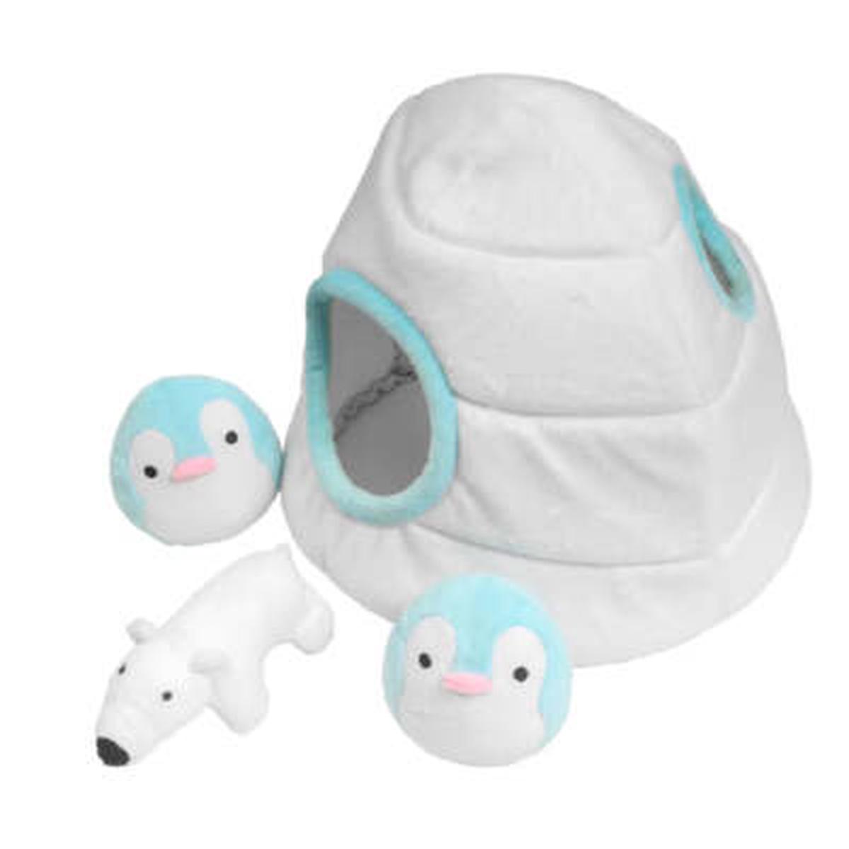 Pet Brands Festive Hide And Seek Igloo Cat Toy