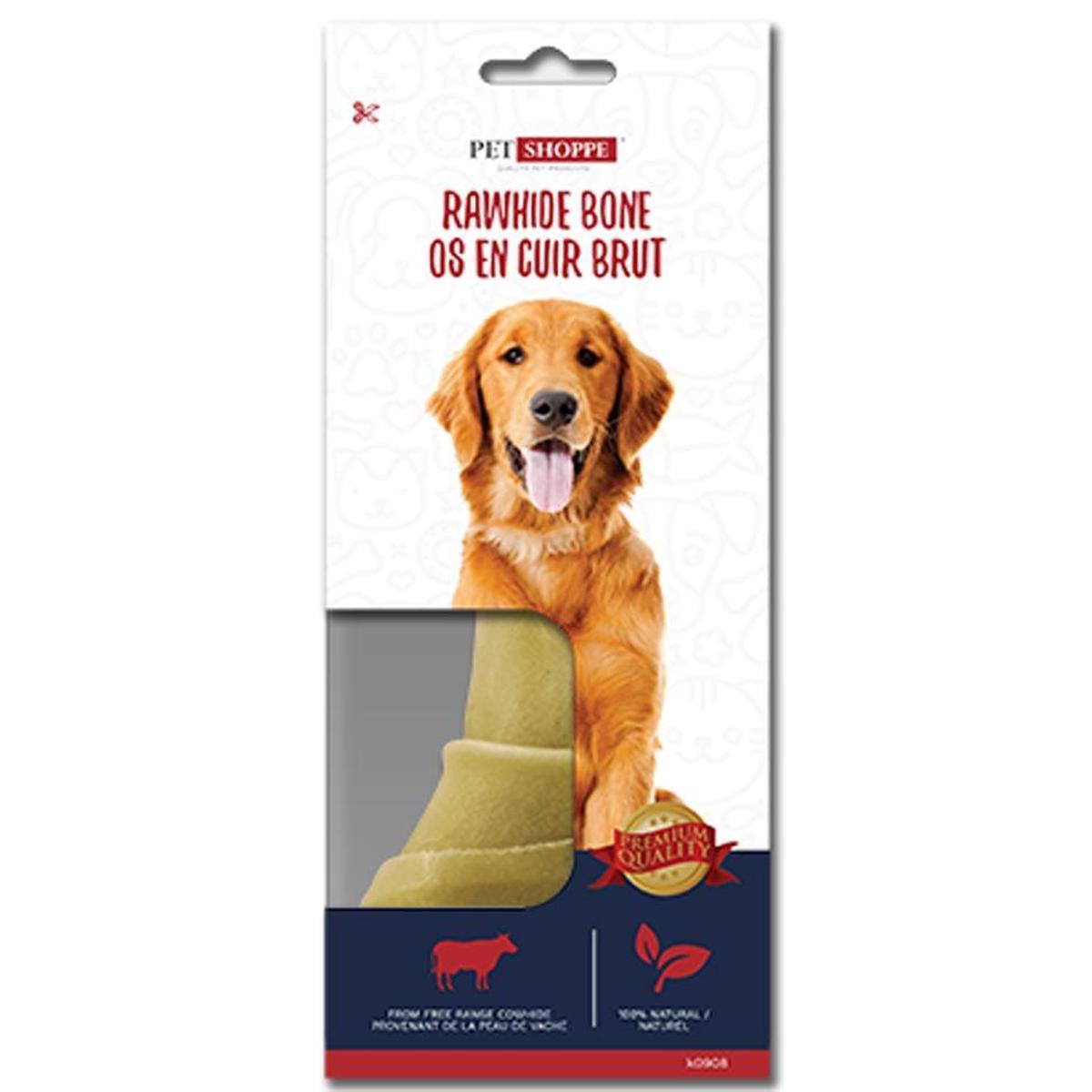 Pet Shoppe Rawhide Bone  Small