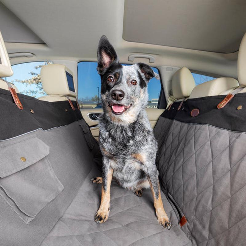 PetSafe Happy Ride Quilted Hammock Seat Cover – Black