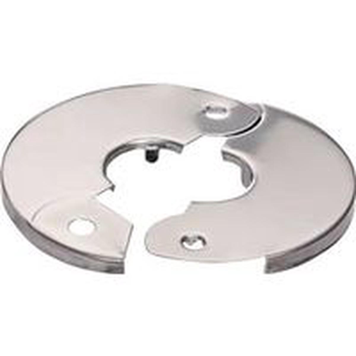 Plumb Pak Floor and Ceiling Plate Chrome, 5-5/8 in OD, For 2 in Pipes (PP857-5)