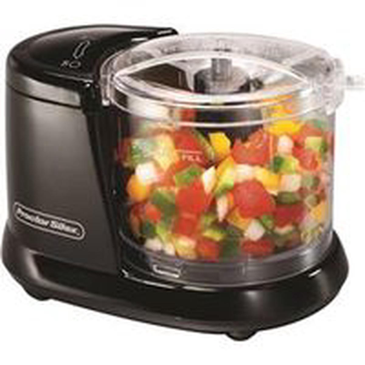 Proctor Silex Food Chopper, 1.5 Cups Capacity, Black (72507)