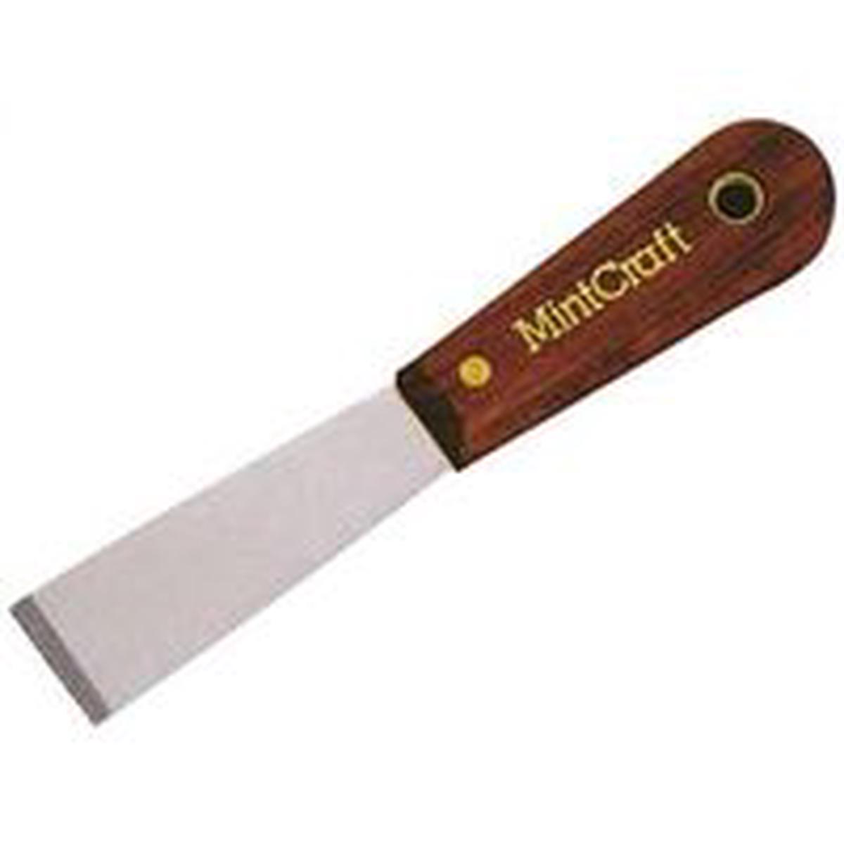ProSource Putty Knife with Rivet, 1-1/4 in W HCS Blade (01520R)
