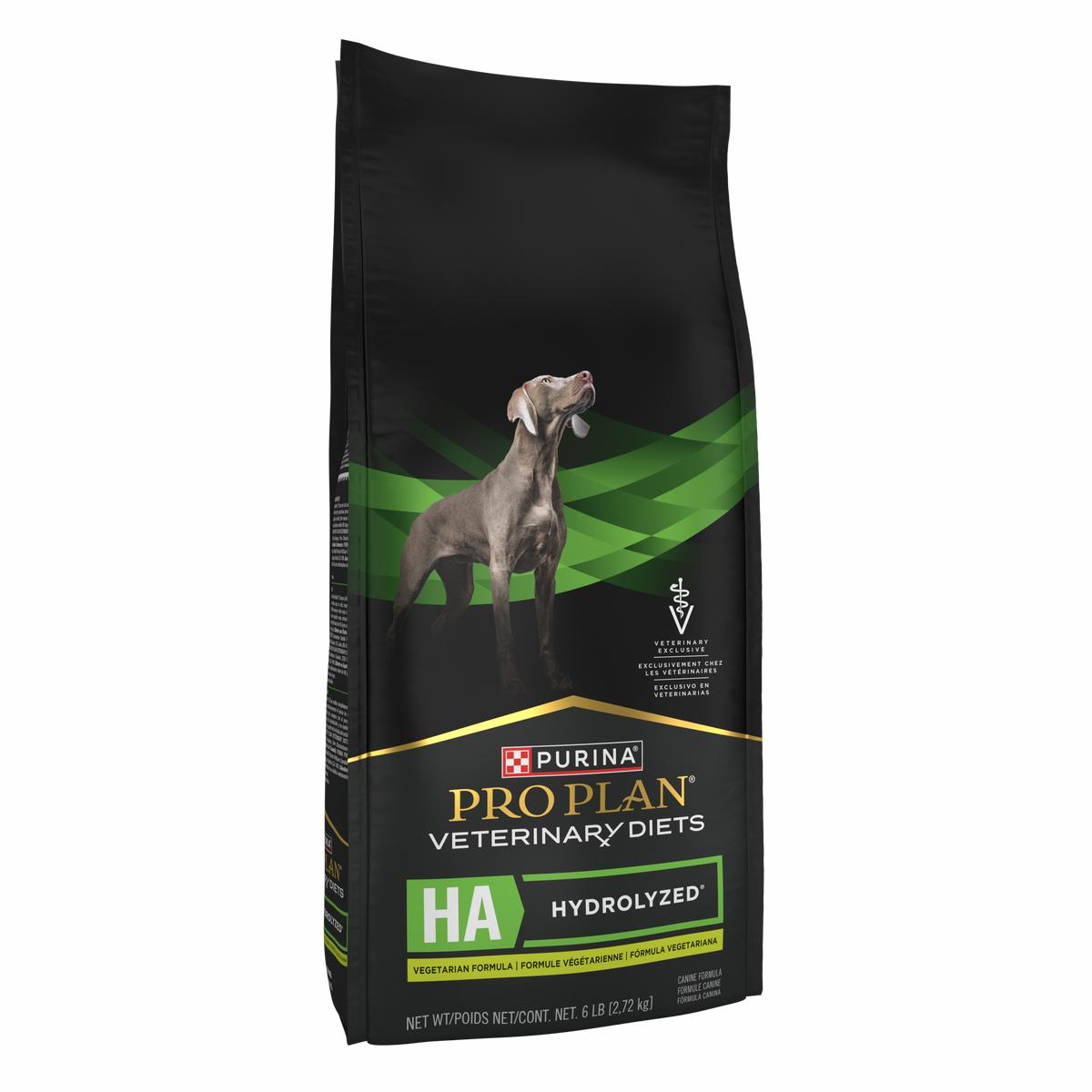 Purina Pro Plan HA Hypoallergenic Hydrolyzed Protein Prescription Food for Dogs (Vegetarian) 6 lbs