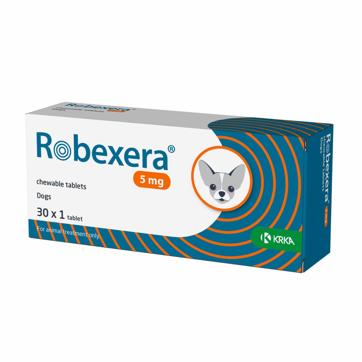 Robexera Tablets for Dogs – 5mg: Single Tablet