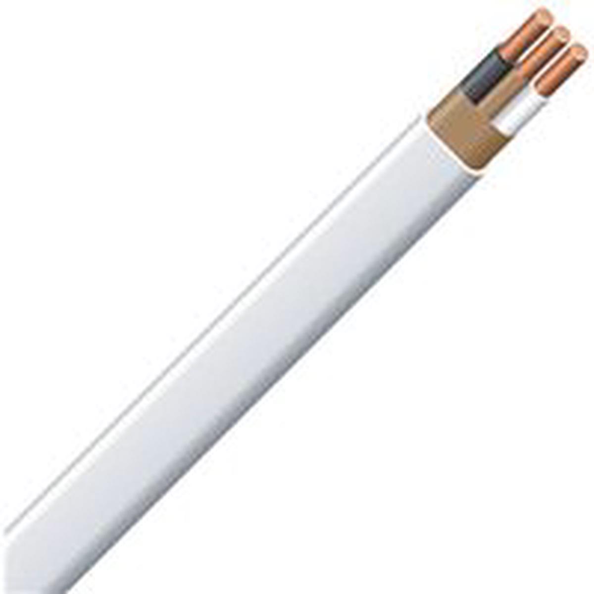 Romex Building Wire, 250′ 14 AWG 2-Conductor Copper Conductor PVC Insulation (14/2NM-WGX250)