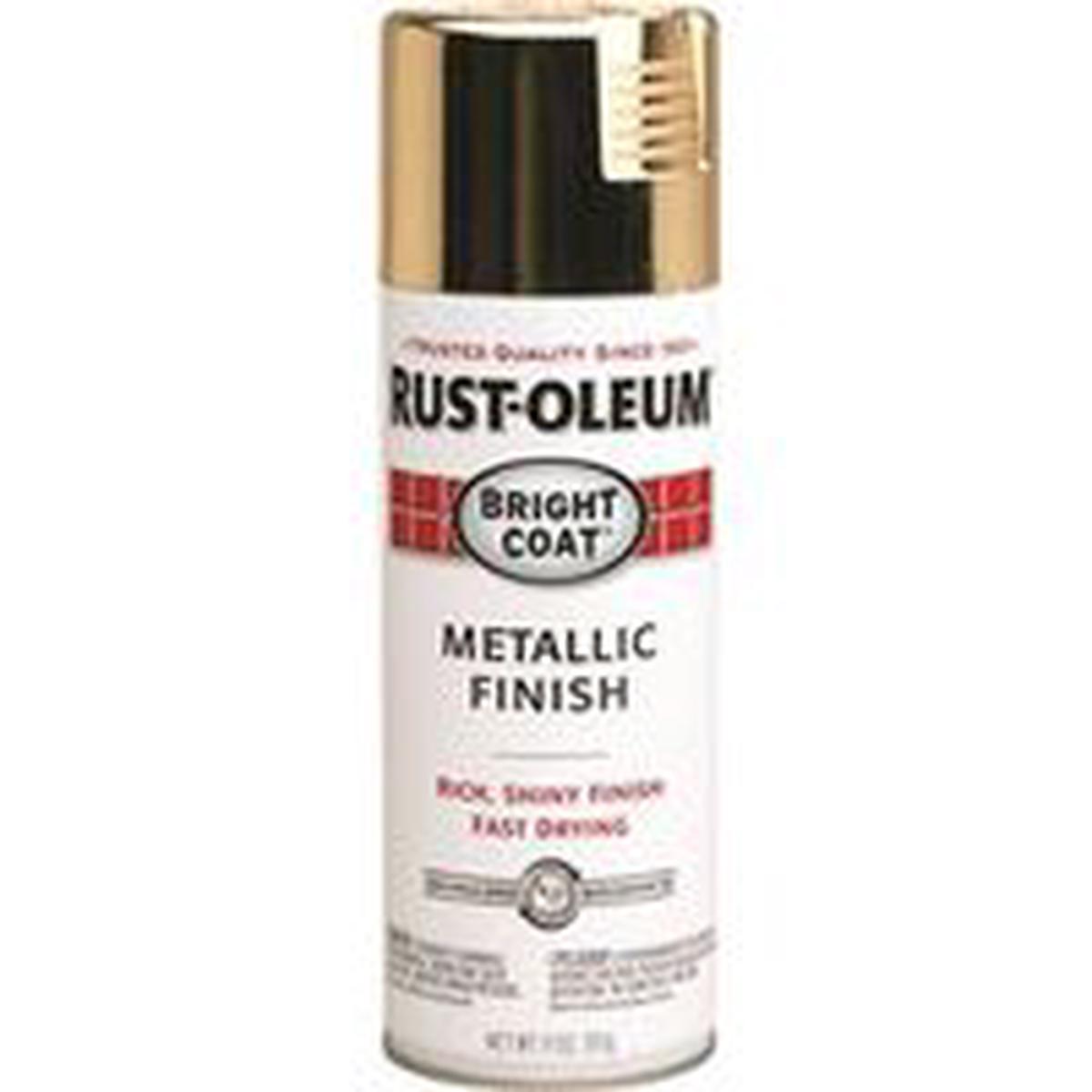 Rust-Oleum Rust Preventative Spray Paint Metallic Gold 11 oz Can (7710830)