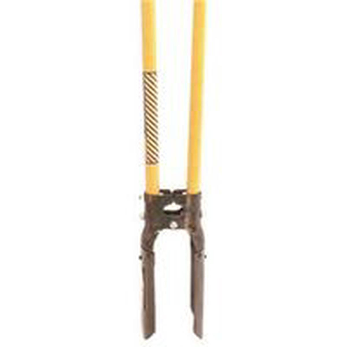 Seymour Post Hole Digger, 48 in L Handle, 59 in OAL, Fiberglass Handle (21110)